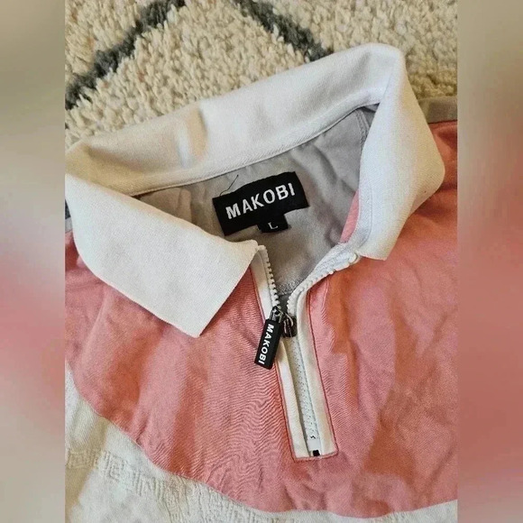 Makobi jeans polo men's large - Picture 6 of 8